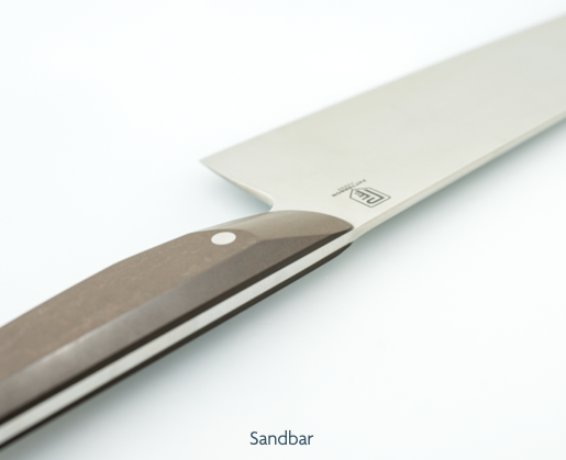 Superior chef knife, AEBL blade profile