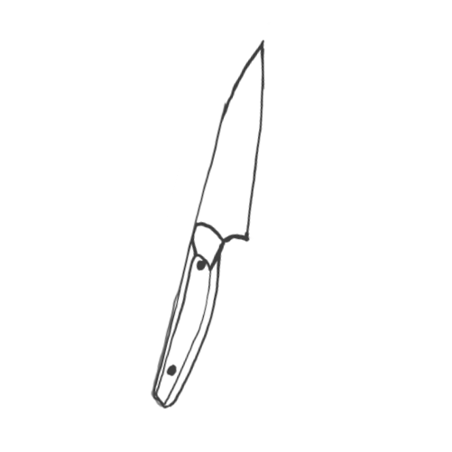 Itasca utility knife, AEBL blade, Richlite handle